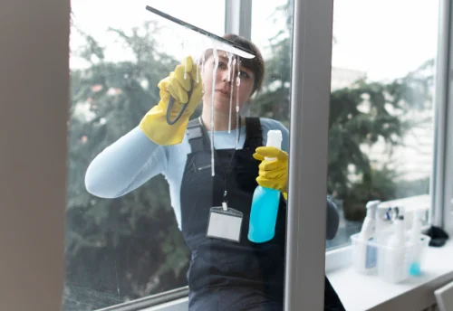 Nettoyage de vitres intérieures et extérieures à Civry-la-Forêt